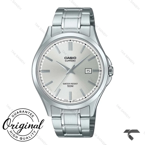 ساعت کاسیو مردانه MTS-115D-7AV تمام سیلور Casio-10428-G