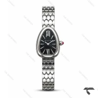 ساعت بولگاری Serpenti زنانه سیلور صفحه مشکی Bvlgari-10622-L