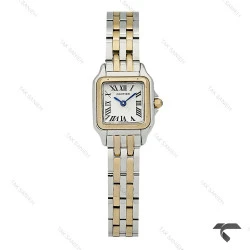 ساعت کارتیه پنتر مینی زنانه دورنگ طلایی Cartier-10630-L