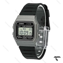ساعت کاسیو اورجینال F-91WM-1B نوستالژی Casio-10632-G