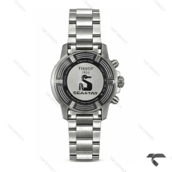 ساعت تیسوت Seastar مردانه کورنوگراف استیل صفحه سرمه ای Tissot-10661-G