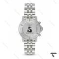 ساعت تیسوت Seastar مردانه سه موتوره استیل صفحه سرمه ای نارنجی Tissot-10663-G