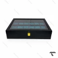 جعبه 18تایی ساعت مچی با بالشتک سبز Watches-Box-18-10667-U