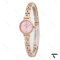 ساعت دنیل ولینگتون مینی Petite زنانه رزگلد صفحه صورتی بند فلزی DW-10699-L