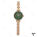 ساعت دنیل ولینگتون Petite مینی زنانه رزگلد صفحه سبز DW-10700-L