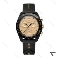 امگا سواچ ماموریت به ماه 1969 مشکی طلایی بند رابر جدید Swatch-10719-U
