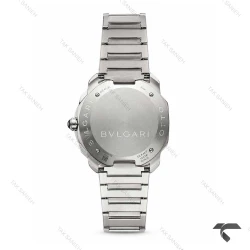 ساعت بولگاری مردانه Octo Roma کورنوگراف سیلور صفحه طوسی Bvlgari-10780-G
