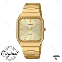 ساعت کاسیو MTP-B185G-9AV مستطیلی مردانه طلایی Casio-10720-G