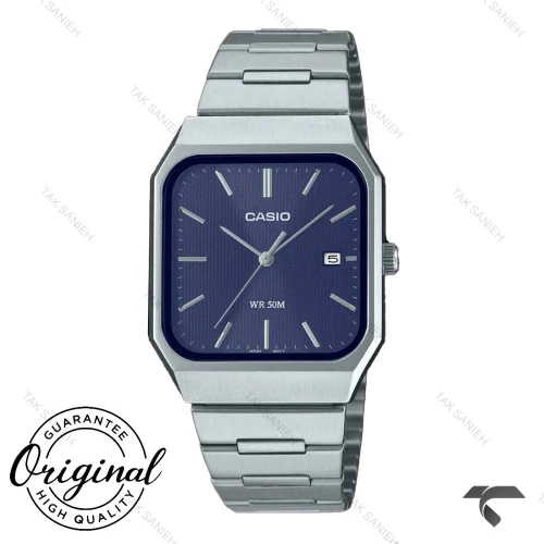 ساعت کاسیو مردانه MTP-B185D-2A1V اورجینال مستطیلی مردانه Casio-10722-G