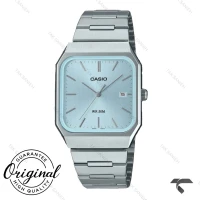 ساعت مچی کاسیو MTP-B185D-2A2V مستطیلی مردانه سیلور آبی Casio-10723-G