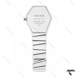 ساعت دیور Gem Dior زنانه سیلور صفحه مشکی Dior-10762-L