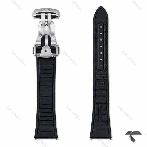 ساعت امگا کانسلیشن مردانه دورنگ طلایی بند چرم سبز Omega-10765-G