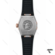 ساعت امگا کانسلیشن مردانه بند چرم مشکی صفحه سفید Omega-10767-G