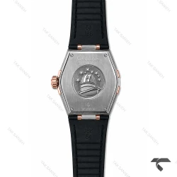 ساعت امگا کانسلیشن مردانه بند چرم مشکی صفحه سفید Omega-10767-G