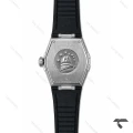 ساعت امگا کانسلیشن مردانه سیلور بند چرم مشکی Omega-10770-G