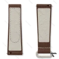 بند رابر امگا سواچ ماموریت به زحل قهوه ای Swatch-Strap-10729-U