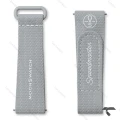 بند رابر امگا سواچ طوسی Swatch-Strap-10734-U