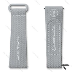 بند رابر امگا سواچ طوسی Swatch-Strap-10734-U
