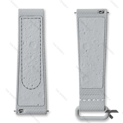 بند رابر امگا سواچ طوسی Swatch-Strap-10734-U