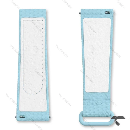 بند رابر امگا سواچ ماموریت به اورانوس آبی آسمانی Swatch-Strap-10735-U