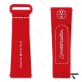 بند رابر امگا سواچ ماموریت به مریخ قرمز سفید Swatch-Strap-10739-U