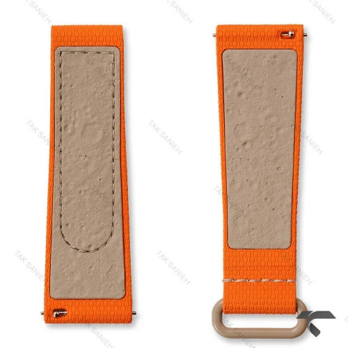 بند رابر امگا سواچ ماموریت به مشتری نارنجی Swatch-Strap-10741-U