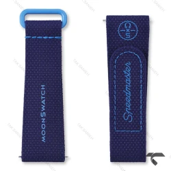 بند رابر امگا سواچ آبی Swatch-Strap-10742-U