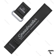 بند اصلی ساعت امگا سواچ مشکی ماموریت به ماه Swatch-Strap-8600-U