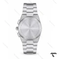 ساعت تیسوت مردانه PRX سه موتوره کورنوگراف سیلور صفحه سرمه ای Tissot-10781-G