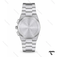 ساعت تیسوت مردانه PRX سه موتوره کورنوگراف سیلور صفحه سرمه ای Tissot-10781-G