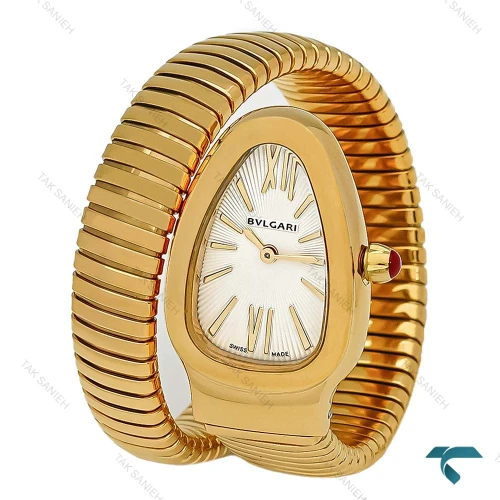 ساعت بولگاری ماری زنانه تک دور طلایی Bvlgari-8750-L