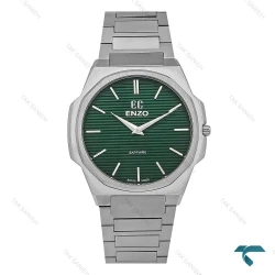 ساعت انزو اورجینال EC-852 مردانه استیل صفحه سبز Enzo-8756-G