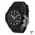 ساعت انزو EC-3120 مردانه سه موتوره بند رابر اورجینال فول مشکی Enzo-8800-G