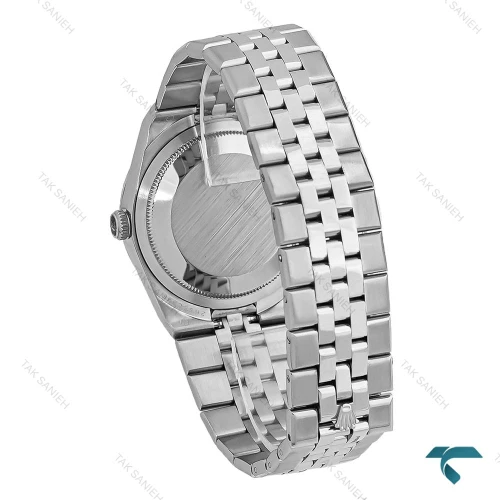 ساعت رولکس لند دوئلر مردانه سیلور صفحه مشکی Rolex-8811-G