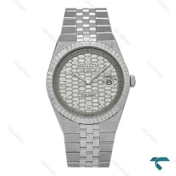 ساعت رولکس Land-Dweller مردانه سیلور صفحه طوسی Rolex-8814-G