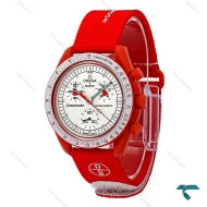 امگا سواچ ماموریت به مریخ قرمز بند برزنت Swatch-8831-U