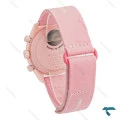 امگا سواچ ماموریت به ونوس (زهره) صورتی بند برزنتی Swatch-8834-U