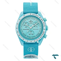 ساعت امگا سواچ ماموریت به اورانوس بند برزنتی Swatch-8835-U