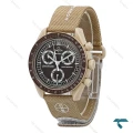 امگا سواچ ماموریت به زمین خاکی بند برزنت Swatch-8838-U
