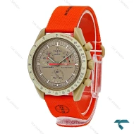 ساعت امگا سواچ ماموریت به ژوپیتر(مشتری) بند برزنتی Swatch-8840-U