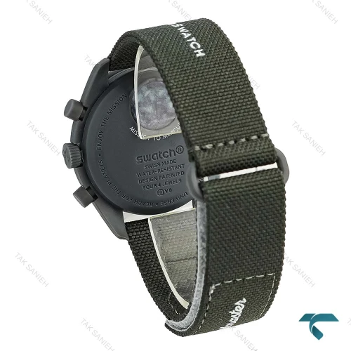 امگا سواچ ماموریت به مرکوری (عطارد) نوک مدادی بند برزنت Swatch-8841-U