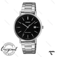 ساعت مچی کاسیو MTP-VT05D-1E مردانه سیلور صفحه مشکی Casio-10785-G
