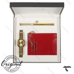 ساعت Crest کادویی مدل 9043-4 طلایی Crest-11248-L