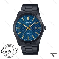 ساعت مچی کاسیو MTP-VD03B-2AU مردانه مشکی صفحه سرمه ای Casio-11422-G