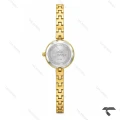 ساعت الگانس زنانه رفرنس EL007 طلایی صفحه سیلور Elegance-11475-L