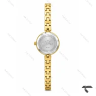 ساعت الگانس زنانه رفرنس EL007 طلایی صفحه سیلور Elegance-11475-L