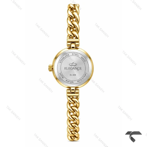 ساعت الگانس زنانه رفرنس EL006 تمام طلایی Elegance-11477-L