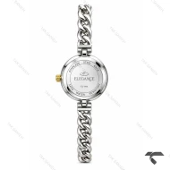 ساعت زنانه الگانس رفرنس EL006 دورنگ طلایی بند کارتیه ای صفحه نباتی Elegance-11481-L