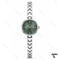 ساعت مچی زنانه الگانس رفرنس EL007 نقره ای صفحه سبز Elegance-11485-L