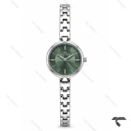 ساعت مچی زنانه الگانس رفرنس EL007 نقره ای صفحه سبز Elegance-11485-L